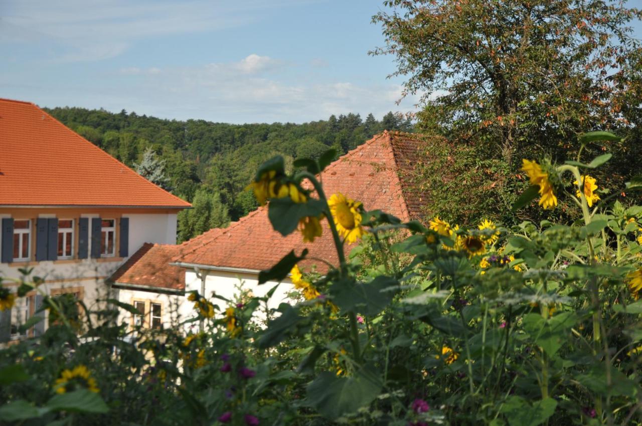 Ferienwohnung Altes Pfarrhaus Bargen מראה חיצוני תמונה